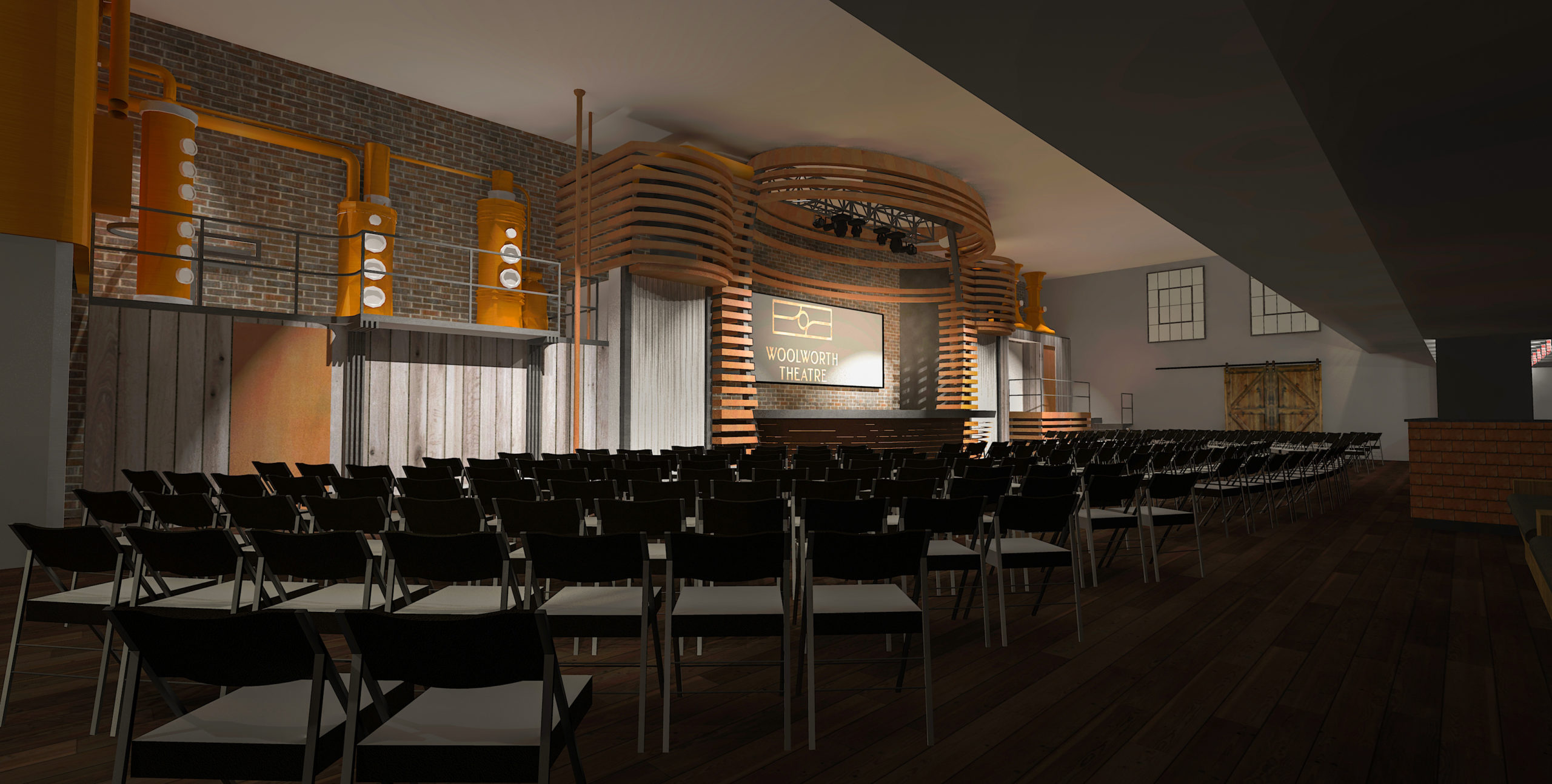 Woolworth Theatre, new design rendering